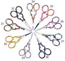20 pack of coloured scissors 